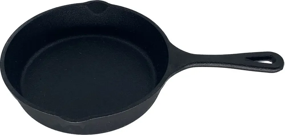 9 Inch Cast Iron Skillet Choice Black Small Seasoned Personal Frying Pan Mini
